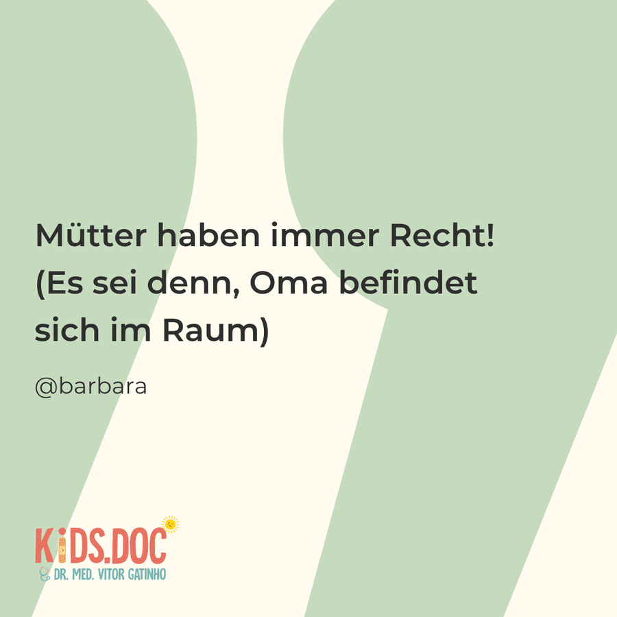 Kids Doc Eltern-Zitat