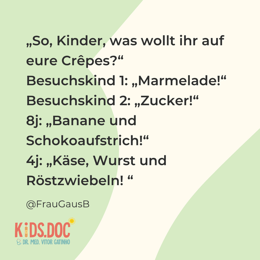 Kids Doc Eltern-Zitat