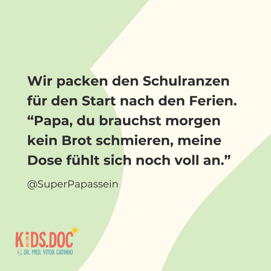 Kids Doc Eltern-Zitat