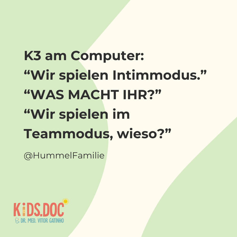 Kids Doc Eltern-Zitat