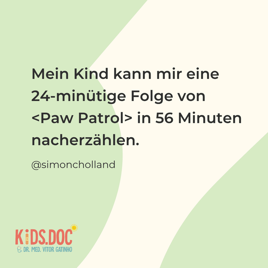 Kids Doc Eltern-Zitat