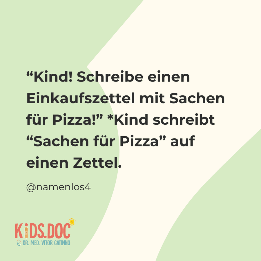 Kids Doc Eltern-Zitat