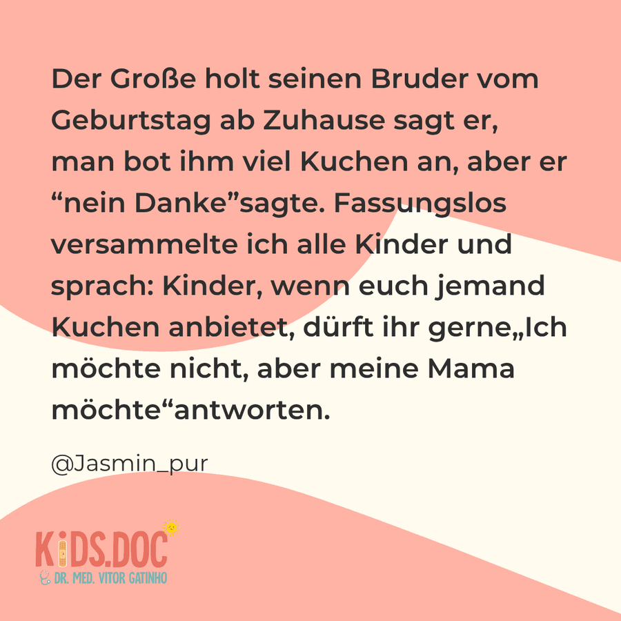 Kids Doc Eltern-Zitat