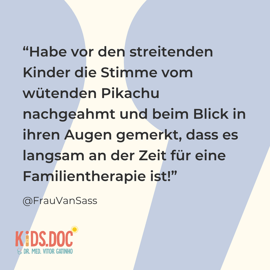 Kids Doc Eltern-Zitat